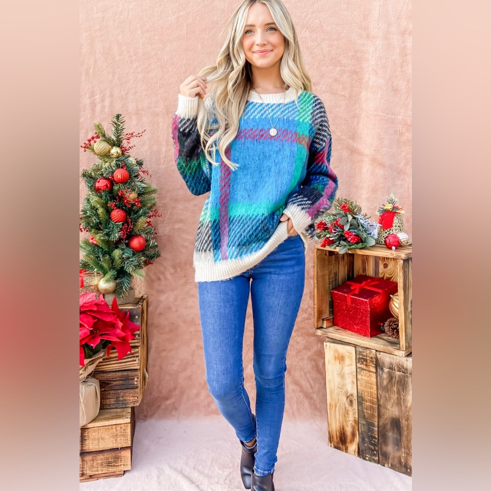 SOLD!
NEW! Cozy Colorways Sweater
